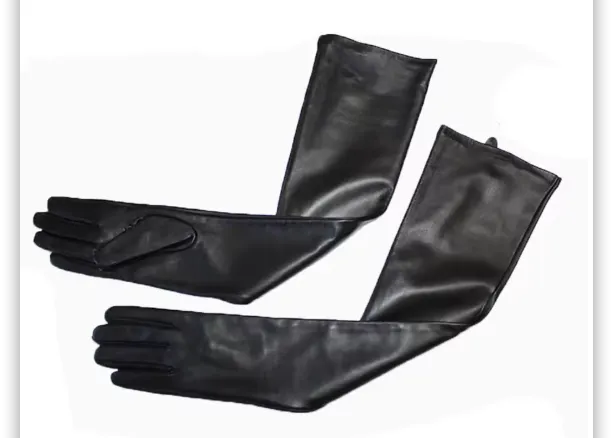 New Women's Super Long Leather Gloves – best price online | Kadoo Click